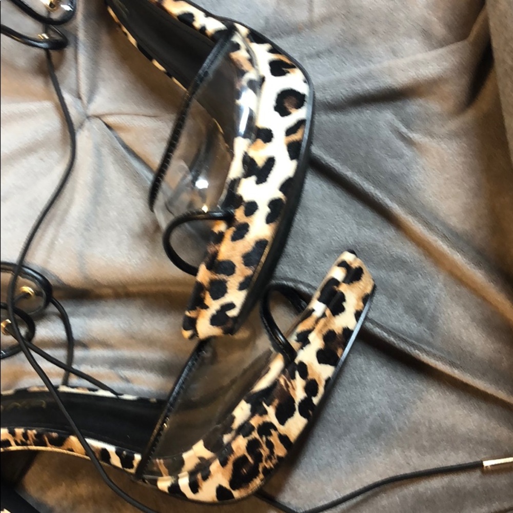 Leopard perplex heels - Picture 4 of 5